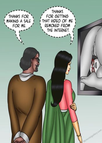 Cover of Savita Bhabhi 147 - The Artist's Muse 2